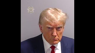 Donald Trump booked at Fulton County jail
