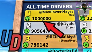 MaxPowerPlays Reaches One Million Miles in Ultimate Driving Roblox! screenshot 1