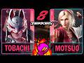 Tekken 8 Tobachi (KUNIMITSU) VS Motsuo (LIDIA)🥊 鉄拳8🥊4K 60ᶠᵖˢ🥊T8 🥊TK8🥊#tekken