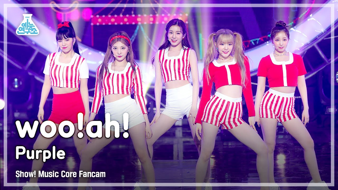 [예능연구소 4K] 우아! 직캠 'Purple' (woo!ah! FanCam) @Show!MusicCore 210612