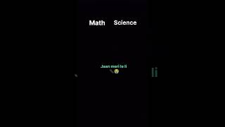 Tum Dono Ne Milke Jaan Meri Le Li  blackscreenstatussshortmathssciencesadstatus