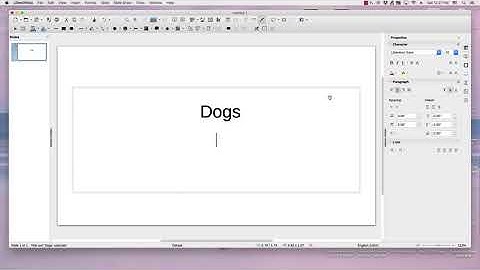 LibreOffice Impress Quick Video: Helplines