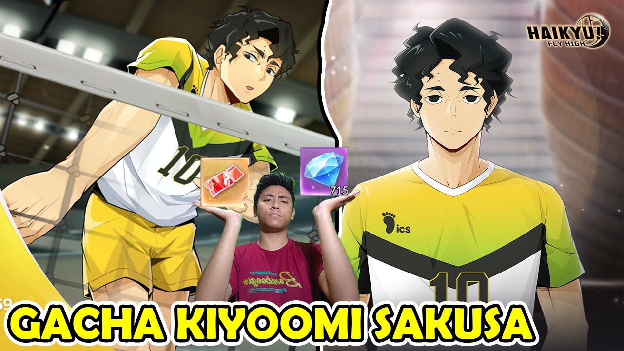 GACHA KIYOOMI SAKUSA !! UPDATE NEW EVENT PVP DAN BANNER SELECTOR SSR PERMANEN - HAIKYU FLY HIGH