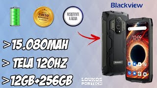 UM MONSTRO! BLACKVIEW BV9300 com 12GB RAM e BATERIA 15080mAh por MENOS DE 1200$ + AIRBUDS 10 PRO!