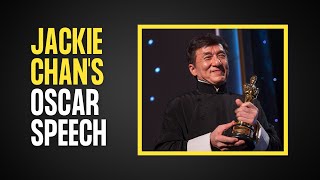 Jackie Chan Finally Gets The Oscar