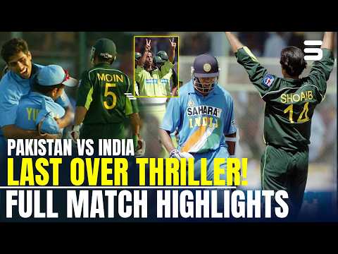 India Win - Last Over Thriller! | Pakistan vs India | Full Match Highlights | 1st ODI 2004 | MR1J