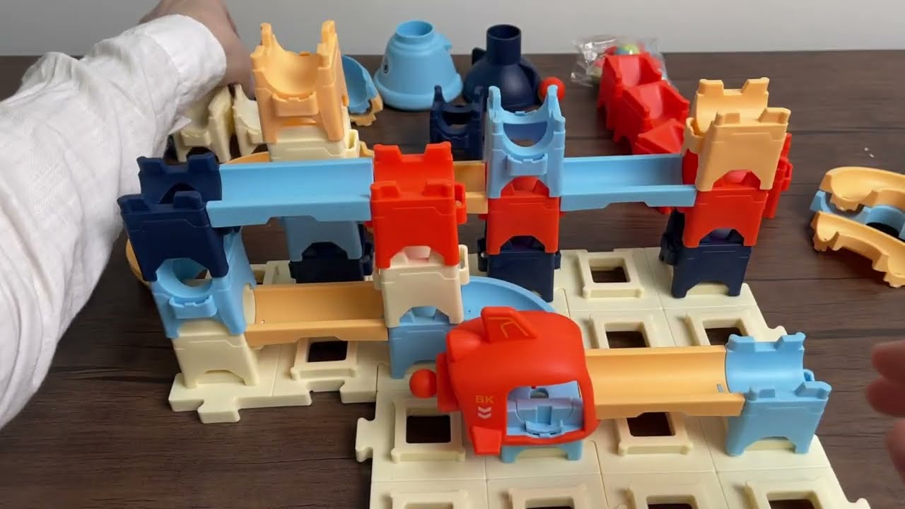 Relaxing Marble Run ASMR in 4K | Oddly Satisfying & Calming Sounds