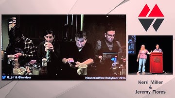 Mountain West Ruby 2016 - The Minimum Viable Conference by Kerri Miller & Jeremy Flores