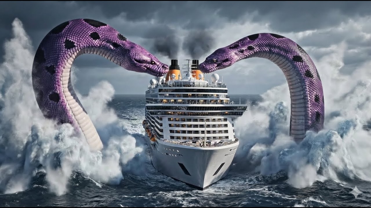 KING KONG and GODZILLA Take on GIANT PYTHONS in EPIC Battle