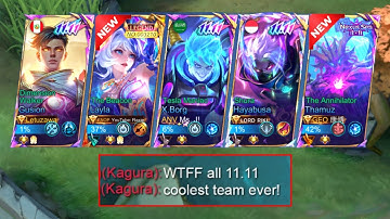  5 MAN ALL 11.11 SKIN IS FINALLY HERE 🔥 