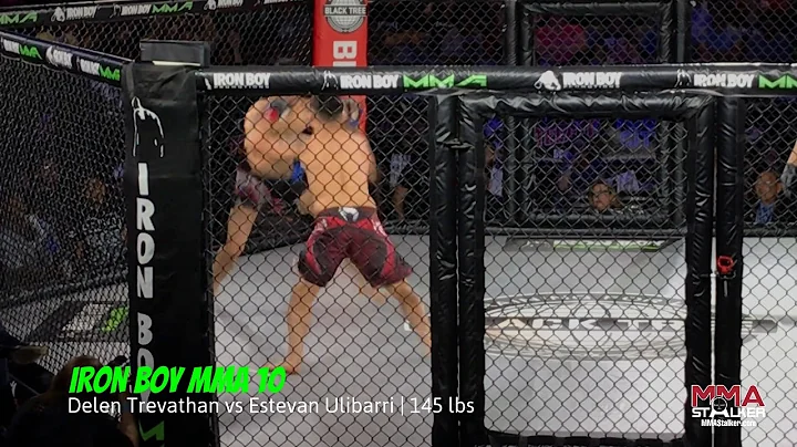 #5 Iron Boy MMA 10 Delen Trevathan vs Estevan Ulib...