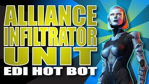 EDI the Alliance Infiltrator Unit! Platinum Gameplay & Commentary (Mass Effect 3)