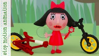 Fleurs Broken Bike, Ben And Hollys Little Kingdom Toys Stop Motion