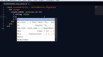 Crea un blog con Rails - Parte uno - Modelo, Consola, Migración