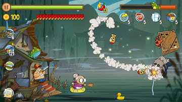 Swamp Attack - Episode 6. Level 21 Gameplay Android walkthrough