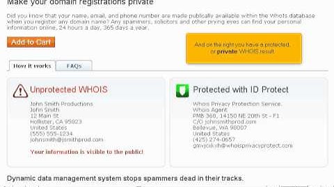 Should I pay for private domain registration? - Web Hosting Tutorial