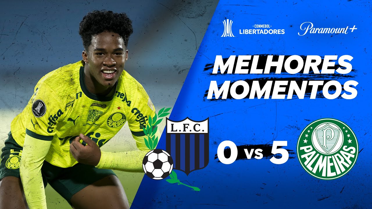 LIVERPOOL 0 x 5 PALMEIRAS - CONMEBOL LIBERTADORES 2024 | Paramount Plus Brasil