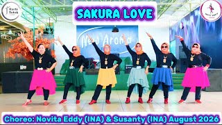 Sakura Love || Choreographer: Novita Eddy (INA) & Susanty (INA) August 2026 || Demo Sweet Dance 