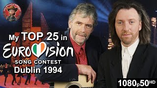 Eurovision 1994 - My Top 25 [with comments]