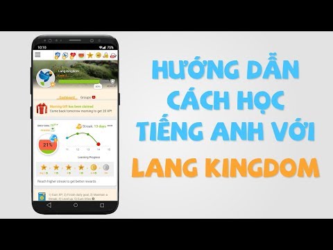 Video Hướng dẫn cách học tiếng Anh với Lang Kingdom - youtube