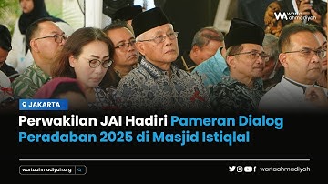 Perwakilan JAI Hadiri Pameran Dialog Peradaban 2025 di Masjid Istiqlal
