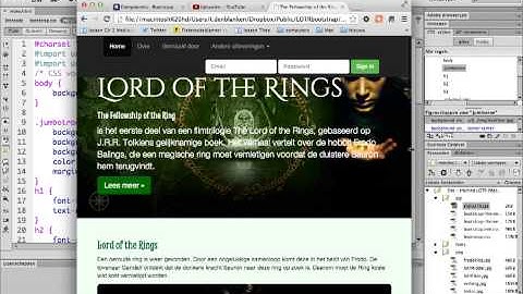 Responsive pagina met Bootstrap 9: het menu aanpassen en de jumbotron opschuiven