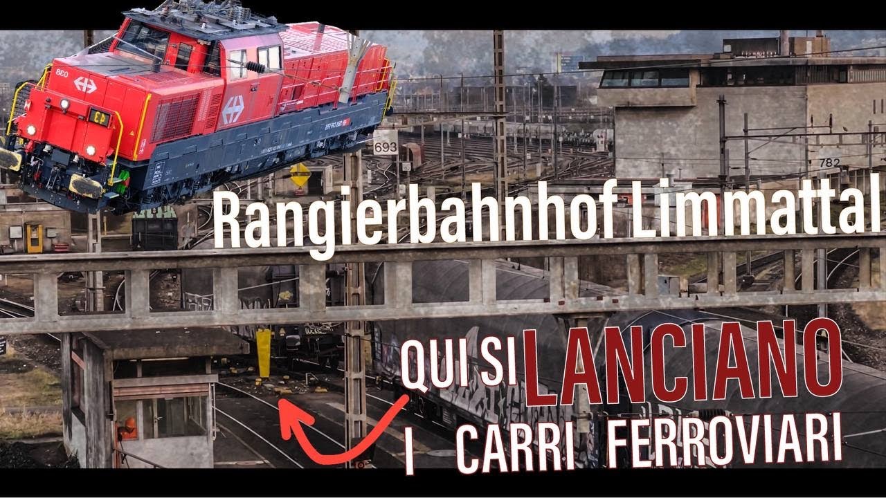 La SELLA DI LANCIO di Zurigo a tempo di musica (Rangierbahnhof Limmattal)