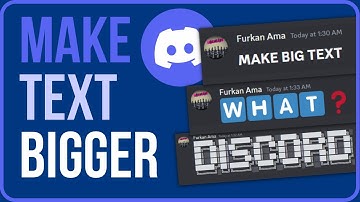 HOW TO MAKE BIG TEXT IN DISCORD (Easy Tutorial) | Make Text Bigger and Bold in Discord