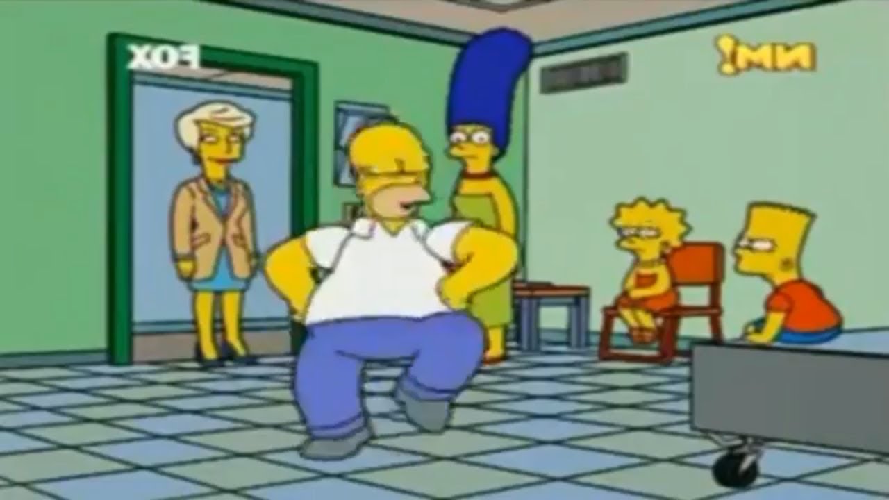 Movimiento naranja los simpsons YouTube