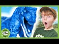 Invisible Dinosaur Cloak & Hologram | T-Rex Ranch, Dinosaur Videos for Kids!
