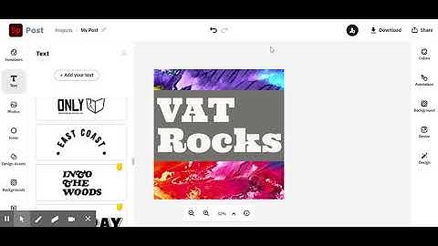 Adobe Spark - Mask Text