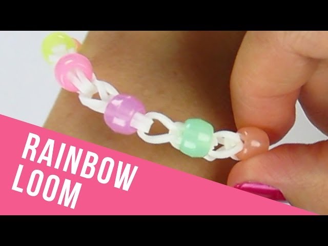 DIY - How to make Rainbow Loom Bracelet with your fingers - EASY