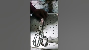 Ya video Lazer steam lagany ke hi tailor scissors ko#tailoring#scissors#machine#sewingscissors