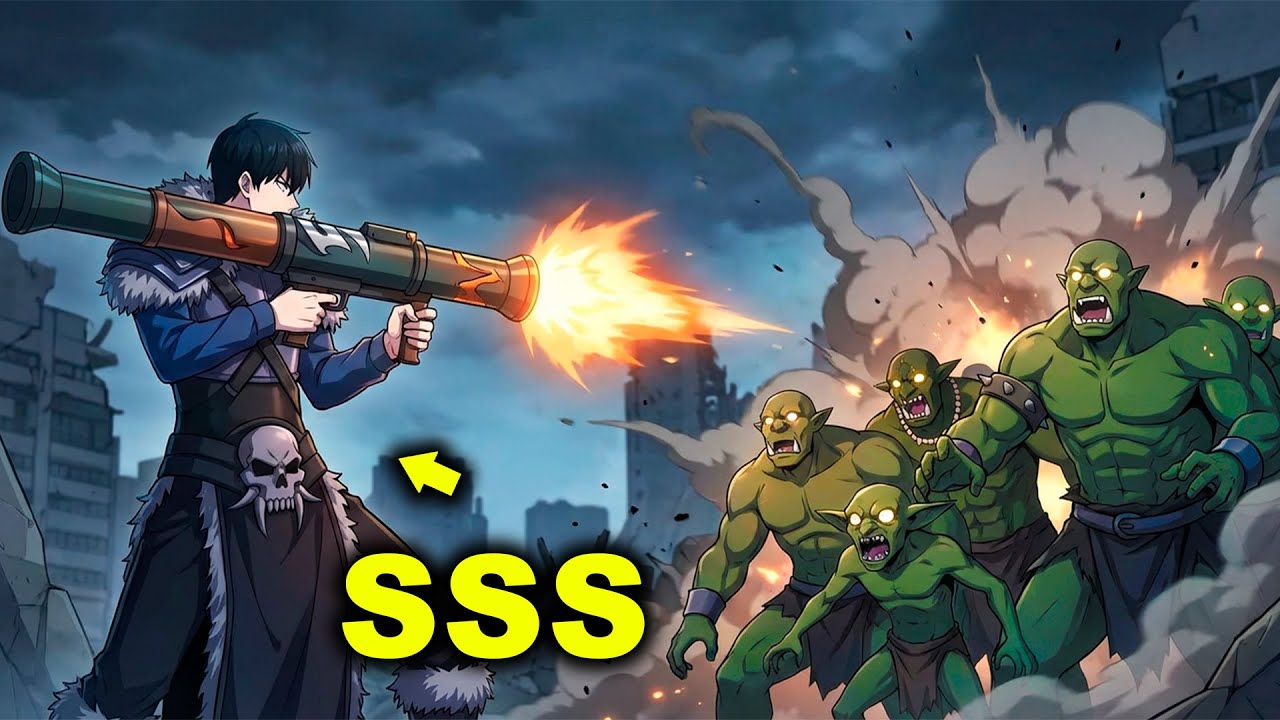 He is left alone in the apocalypse world, but he has heavy equipment! Manhwa Recap