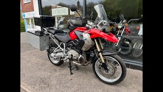 BMW R1200 GS RED 2010 WALK ROUND VIDEO