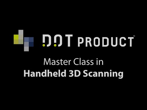 Webinar: Master Class in Handheld 3D Scanning