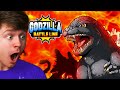 FIRST TIME Playing GODZILLA BATTLE LINE!