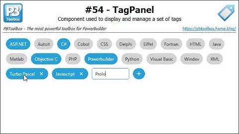 PBToolbox Powerbuilder TagPanel (#54)