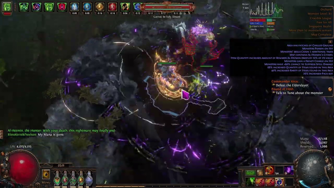 [PoE 3.21] Scuffed Impending Doom Pathfinder vs Hunter