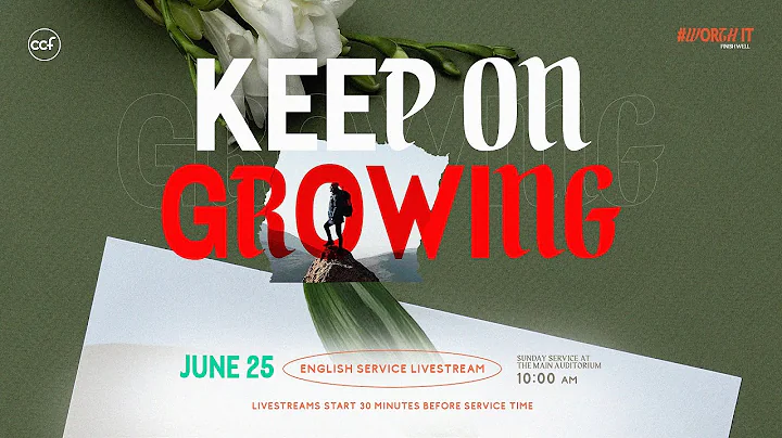 To Finish Well, Keep on Growing | Paul Tan-Chi