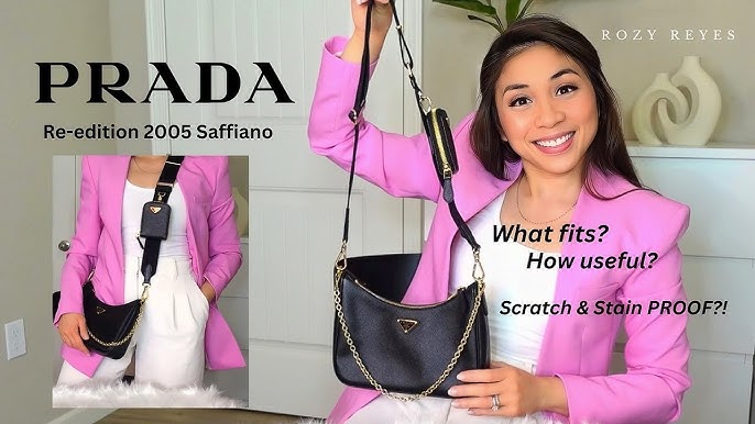 Prada Saffiano Cuir Double Bag Review - Extra Petite