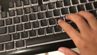 this is what a modded $20 keyboard sounds like