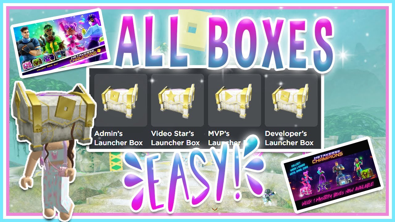 How To Get Admin Dev Launcher Boxs In Roblox Metaverse Champions Youtube - admin box roblox metaverse
