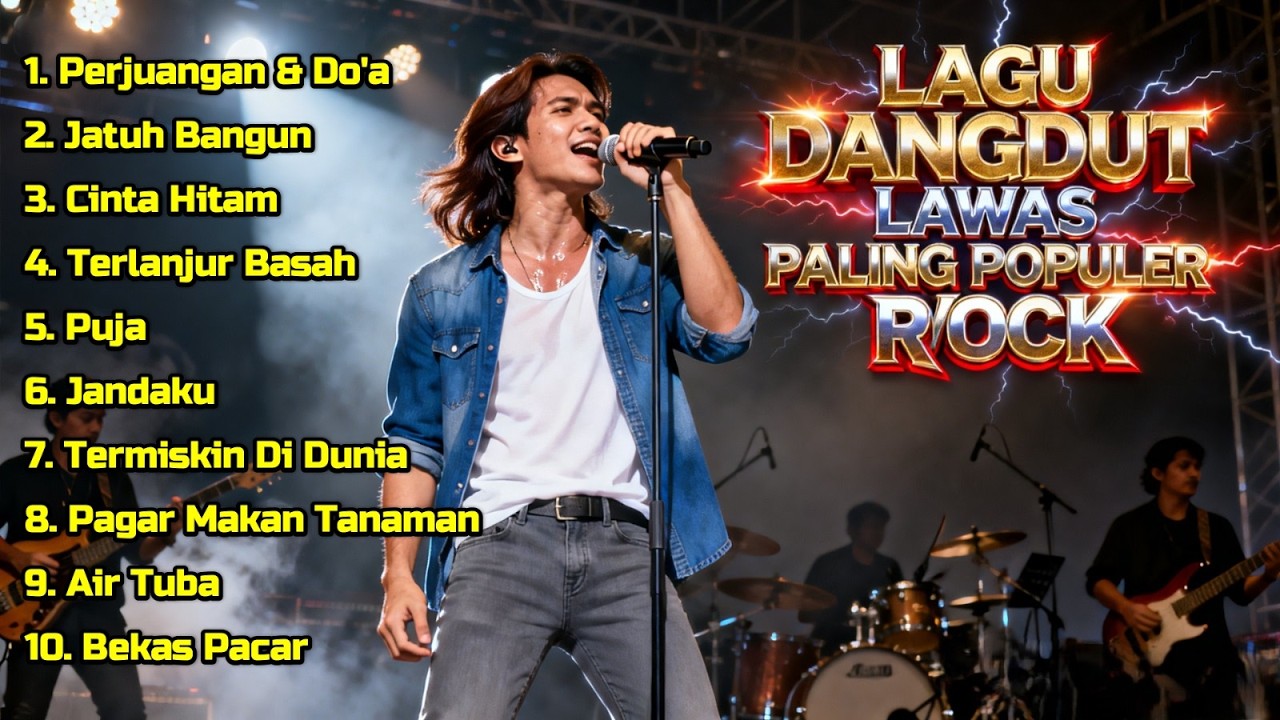 Dangdut Lawas Jadi Rock! Perjuangan & Do'a, Jatuh Bangun, Air Tuba  Dangdut Rock Terbaik 2026
