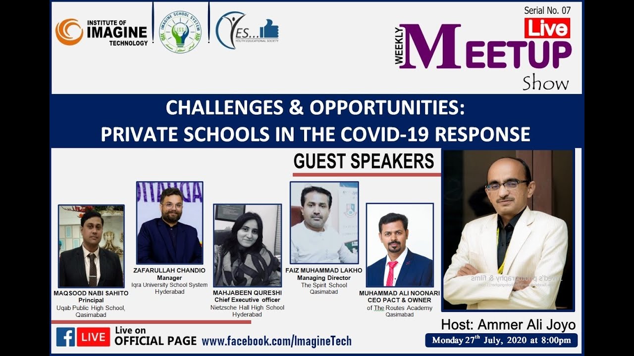 Meetup: CHALLENGES & OPPORTUNITIES: PRIVATE SCHOOLS IN THE COVID-19 RESPONSE