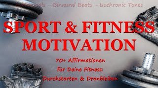SPORT & FITNESS MOTIVATION - Subliminals für mehr Energie beim Workout