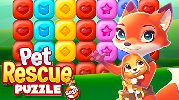Pet Rescue Puzzle Saga - King Level 5-10 Walkthrough - Bubble shooter