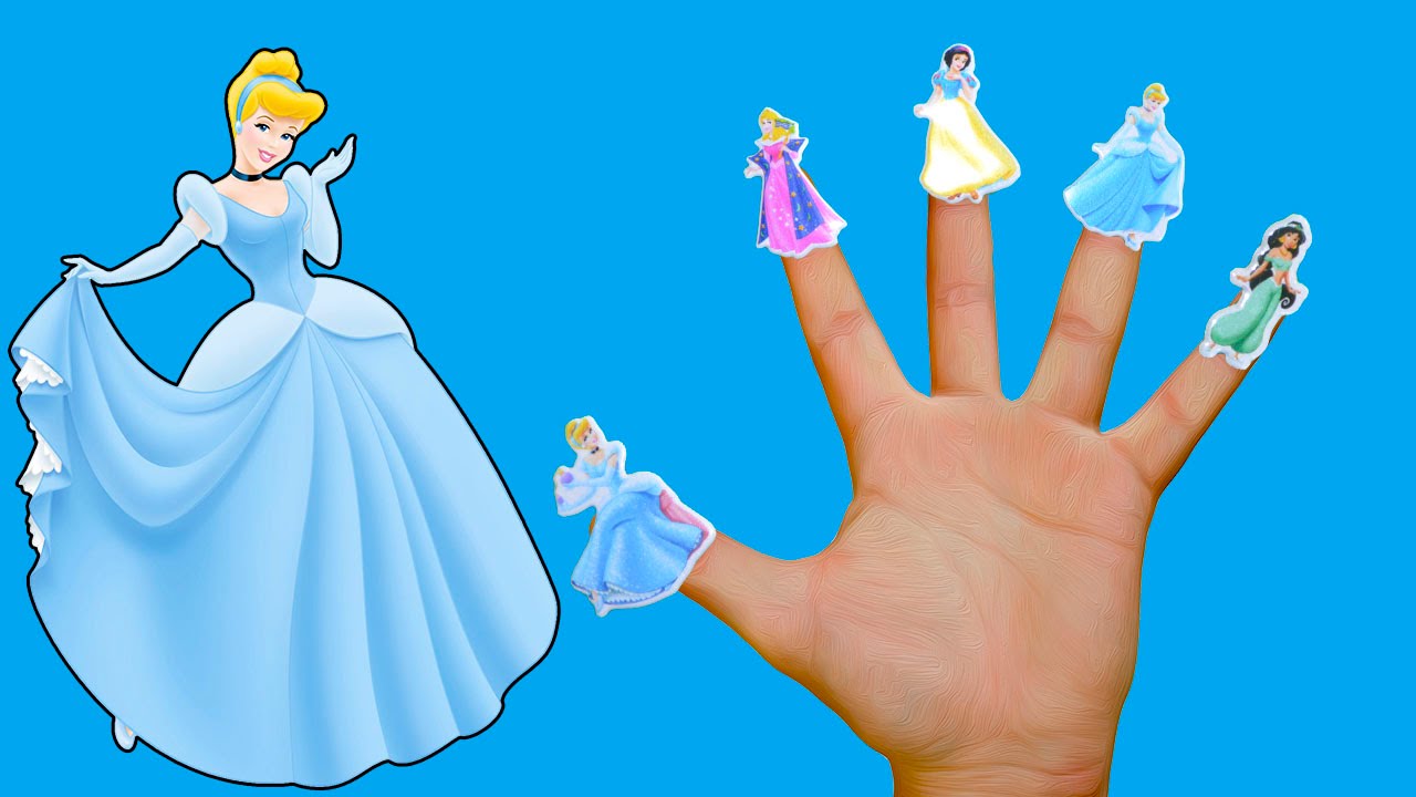 Disney Princess Finger Family Collection Finger Family Songs Nursery