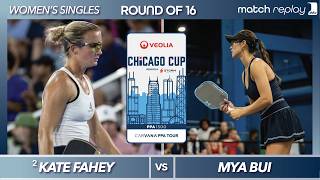 Kate Fahey vs Mya Bui at the PPA Veolia Chicago Cup | Round of 16