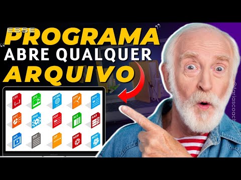 Vídeo: Qual Programa Para Abrir Arquivos Com A Extensão Mdf